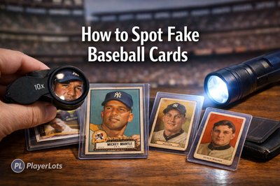 How to Spot Fake Baseball Cards: Authentication Guide