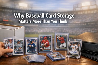 How to Store and Protect Baseball Cards (2026 Guide)