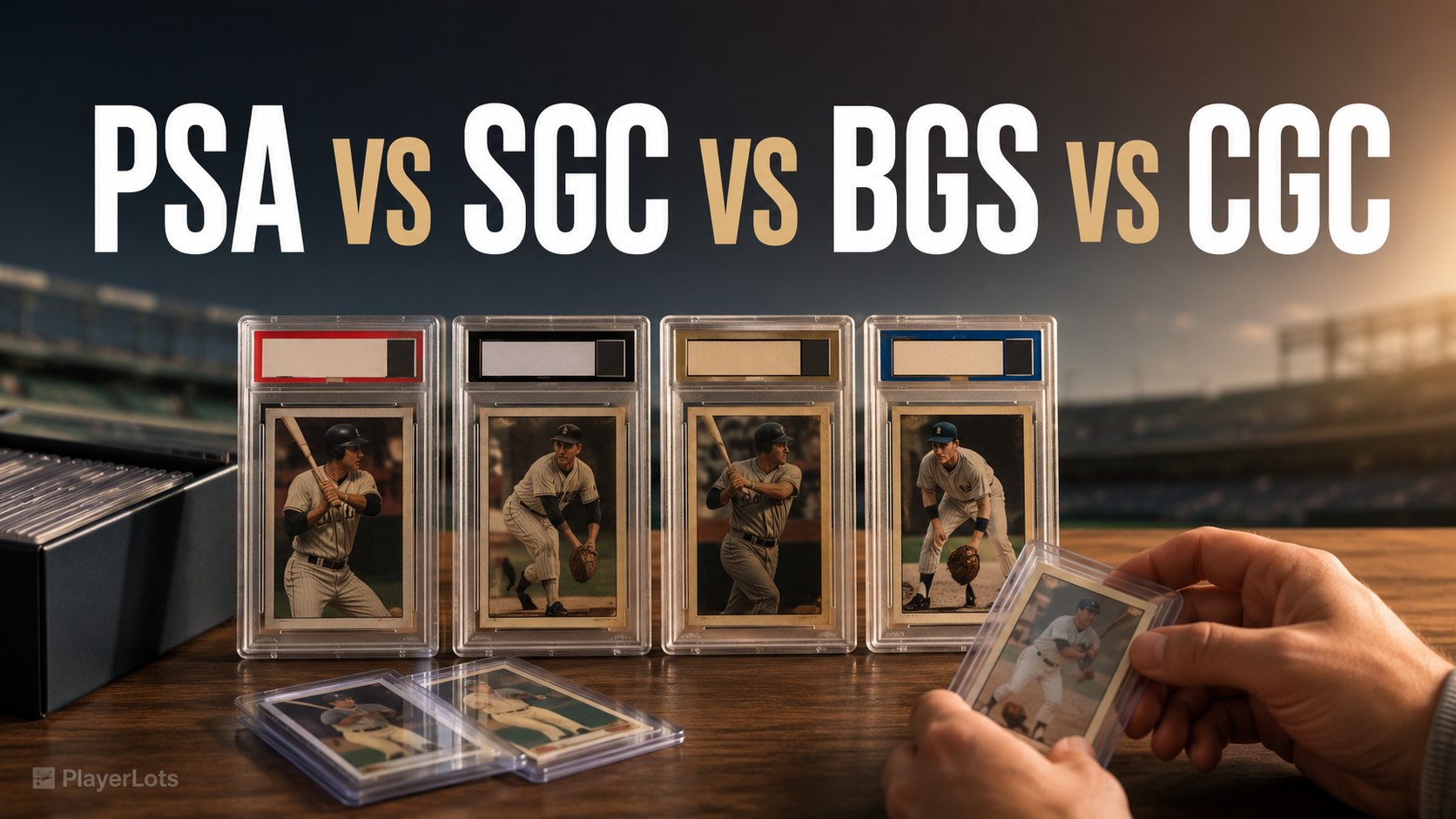 PSA vs SGC vs BGS vs CGC: Card Grading Compared (2026)