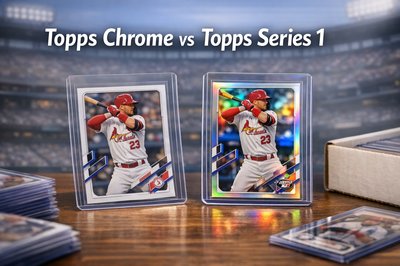 Topps Chrome vs Topps Series 1: Which Should You Buy?
