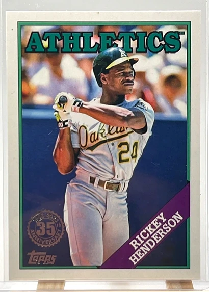 Rickey Henderson - Card 1