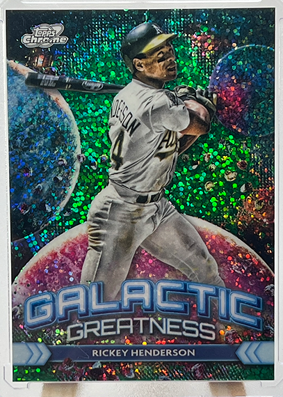 Rickey Henderson card