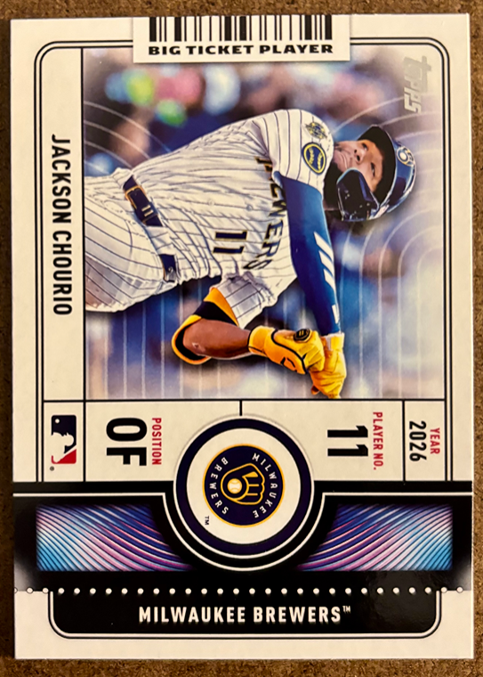Jackson Chourio - Card 3